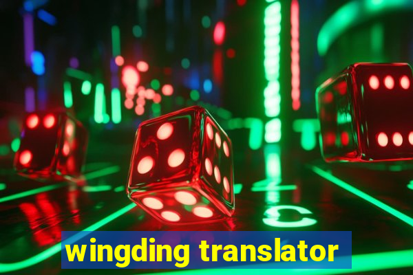 wingding translator